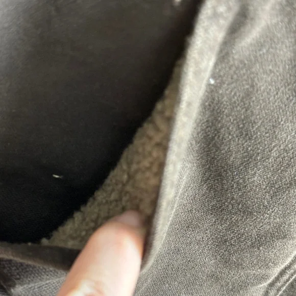 Carhartt Sherpa Lined Jacket Womens Large Brown Workwear Chore Coat Gorpcore - Picture 6 of 8